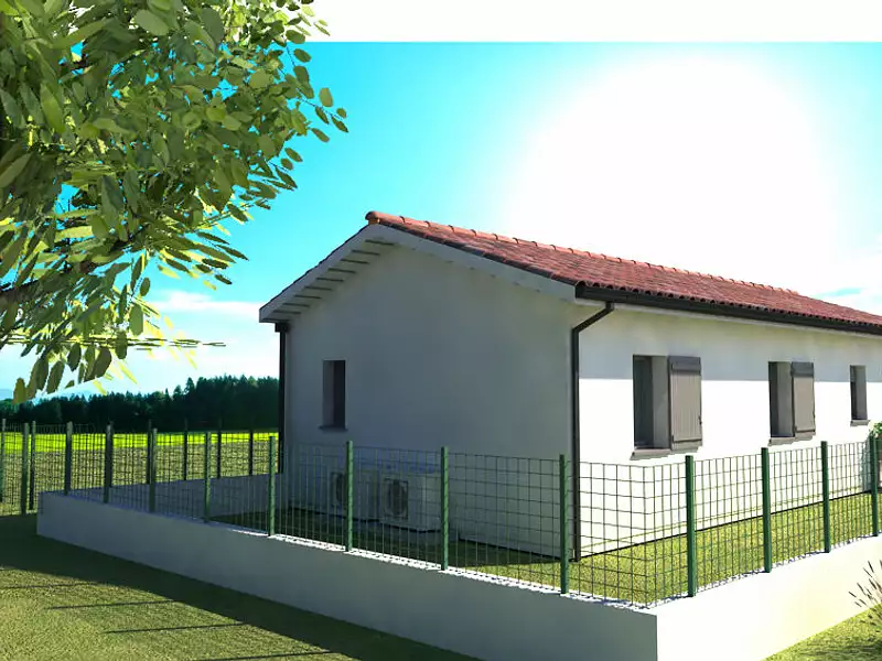 Maison neuve, 62 m² - Geaune (40320)