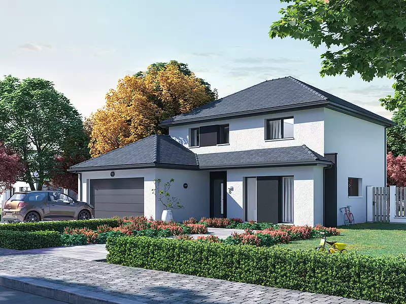 Maison neuve, 148,35 m² - Les Molières (91470)