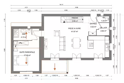 Maison neuve, 110 m²