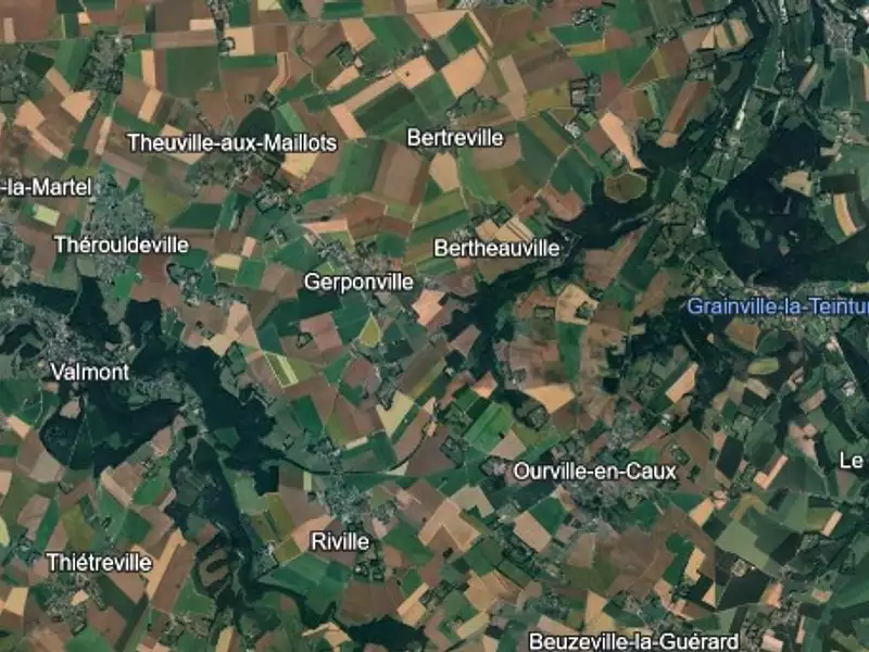 Terrain à bâtir, 605 m² - Gerponville (76540)