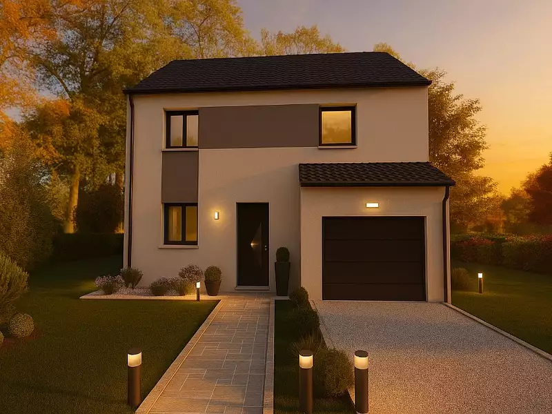 Maison neuve, 98 m² - Morfontaine (54920)