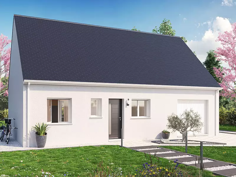 Maison neuve, 77 m² - Dordives (45680)