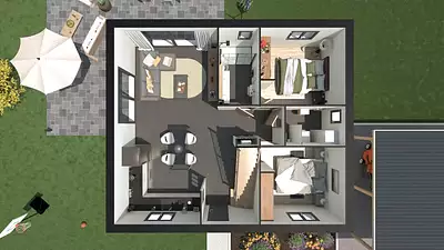 Maison neuve, 72 m²