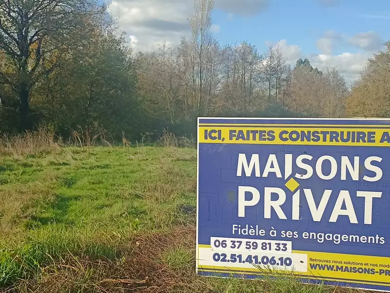 Terrain à bâtir, 564 m² - Rives de l'Yon (85310)