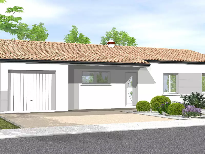 Maison neuve, 85 m² - Longeville-sur-Mer (85560)