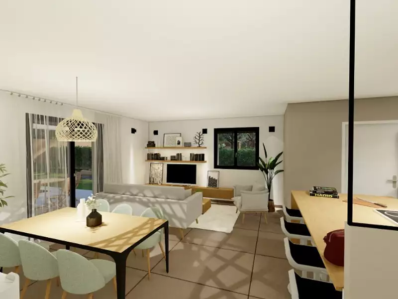 Maison neuve, 80 m² - Gastes (40160)