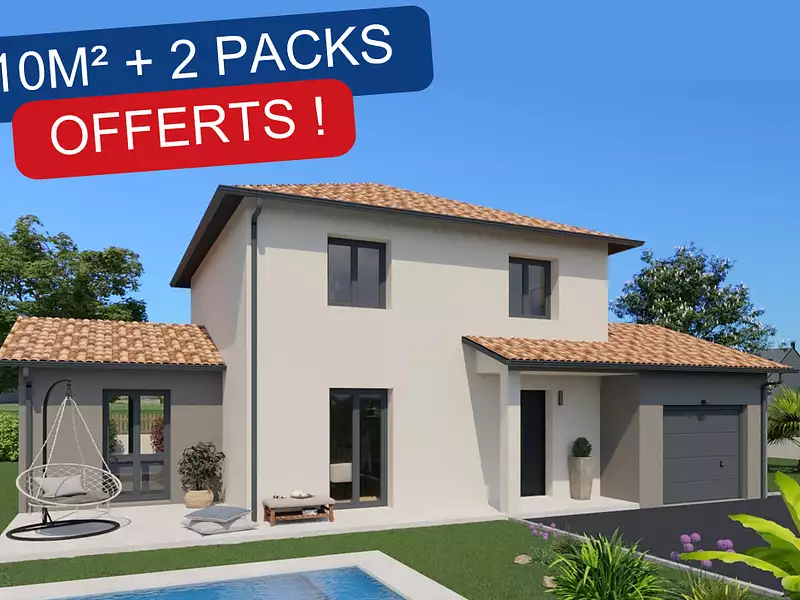 Maison neuve, 110 m² - Juliénas (69840)