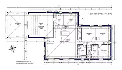 Maison neuve, 137 m²