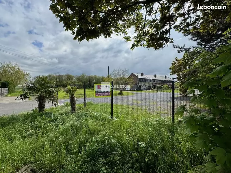 Terrain à bâtir, 1 080 m² - Pecquencourt (59146)