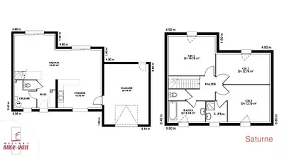 Maison neuve, 117 m²