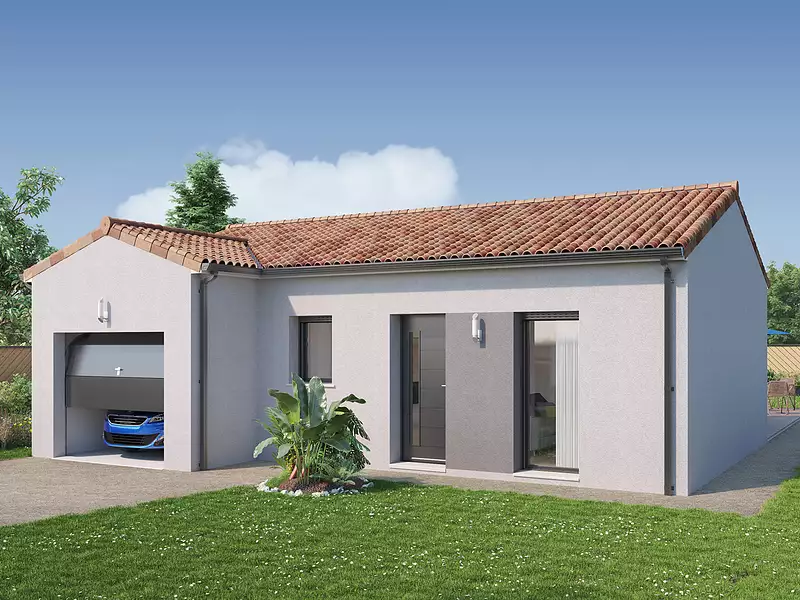 Maison neuve, 82 m² - Saint-Paul-du-Bois (49310)