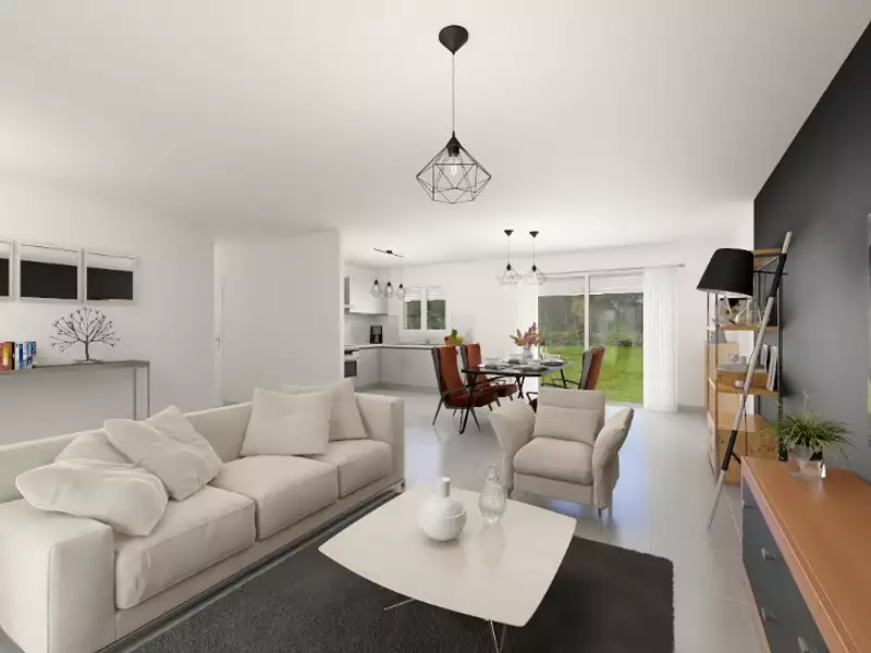 Maison neuve, 91 m² - Dun-sur-Auron (18130)