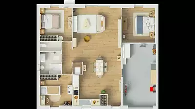 Maison neuve, 85 m²