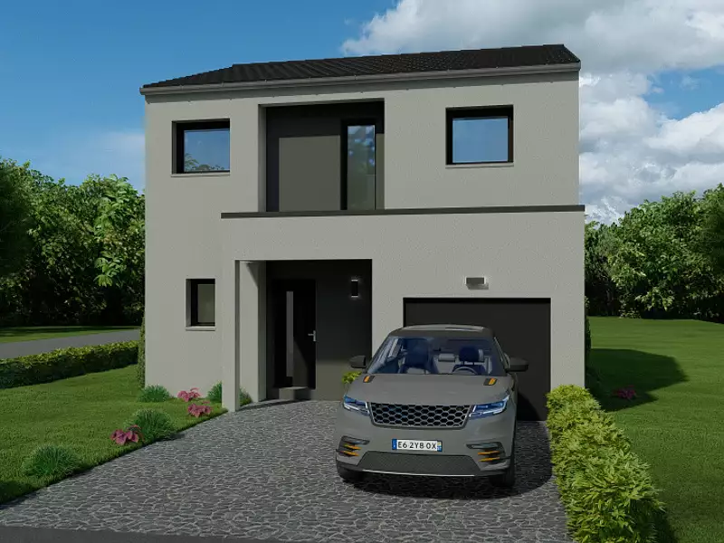 Maison neuve, 90 m² - Volstroff (57940)