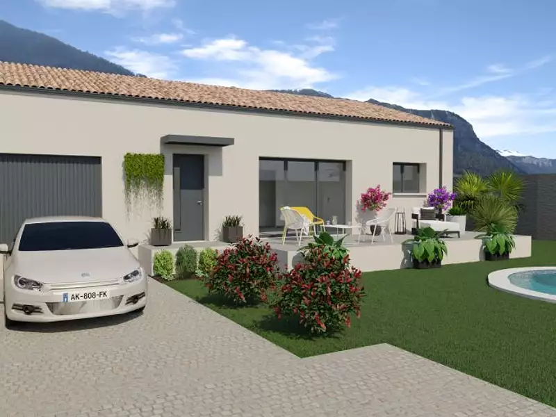 Maison neuve - Cheval-Blanc (84460)