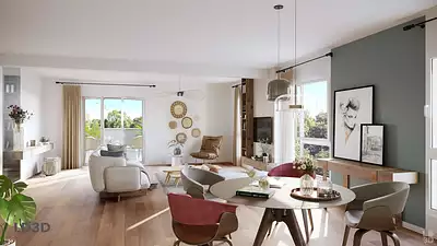 LE CLOS DU CHÊNE les apparts