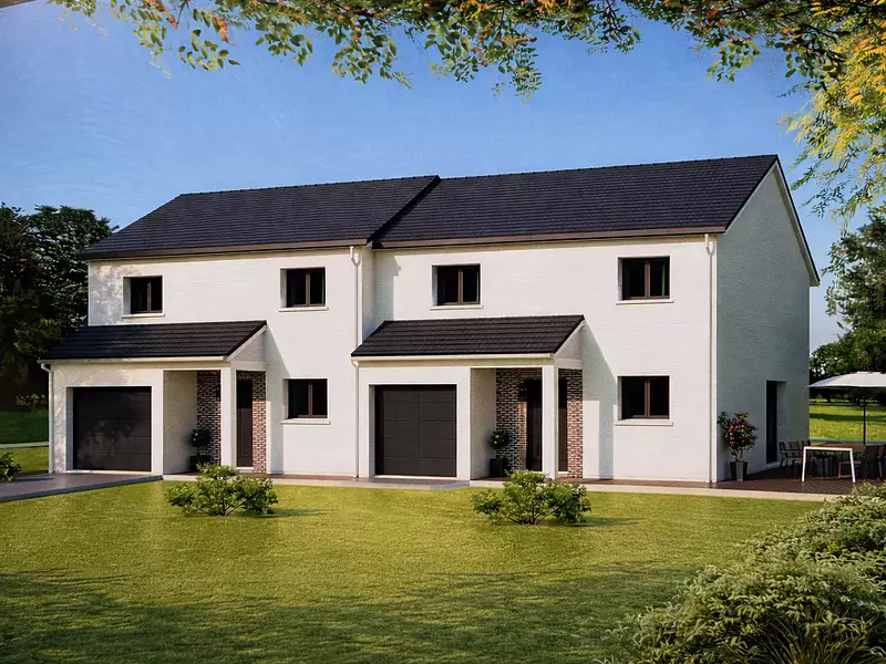 Maison neuve, 105,22 m² - Le Mesnil-Esnard (76240)