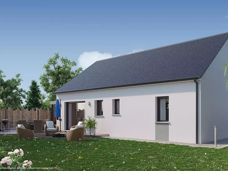 Maison neuve, 82 m² - Savigny-Lévescault (86800)