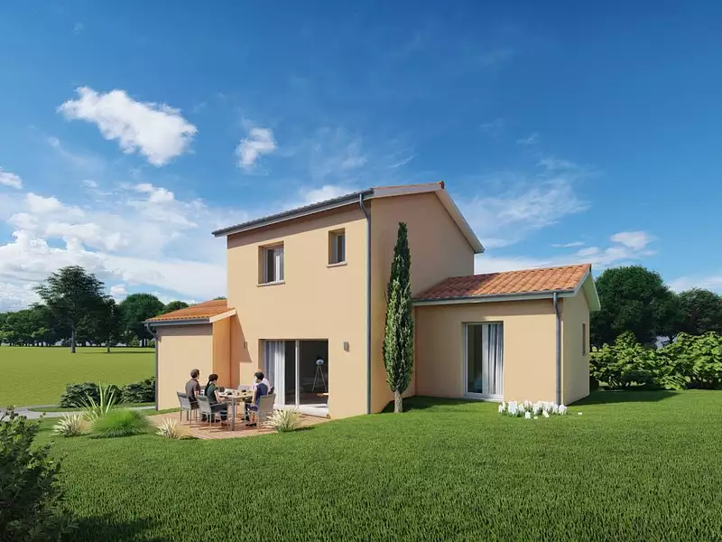 Maison neuve, 90 m² - Châtillon-sur-Chalaronne (01400)