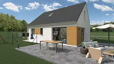Maison neuve, 72 m²