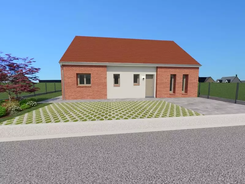 Maison neuve, 93 m² - Carvin (62220)