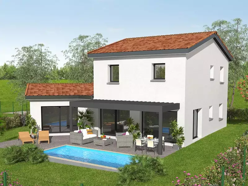 Maison neuve, 100 m² - Grézieu-la-Varenne (69290)
