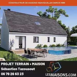 Maison neuve, 92,38 m²
