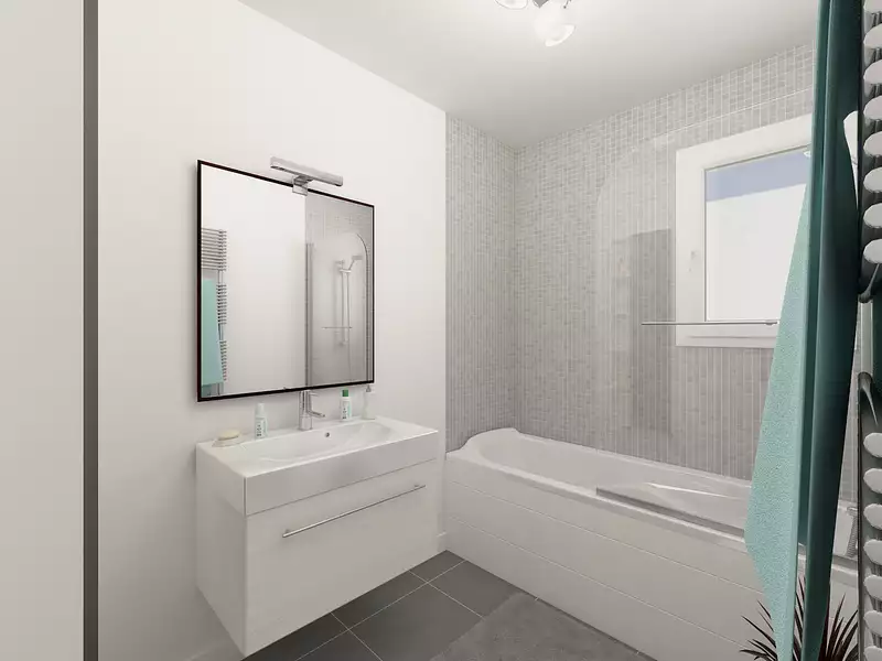 Maison neuve, 90 m² - Hommes (37340)