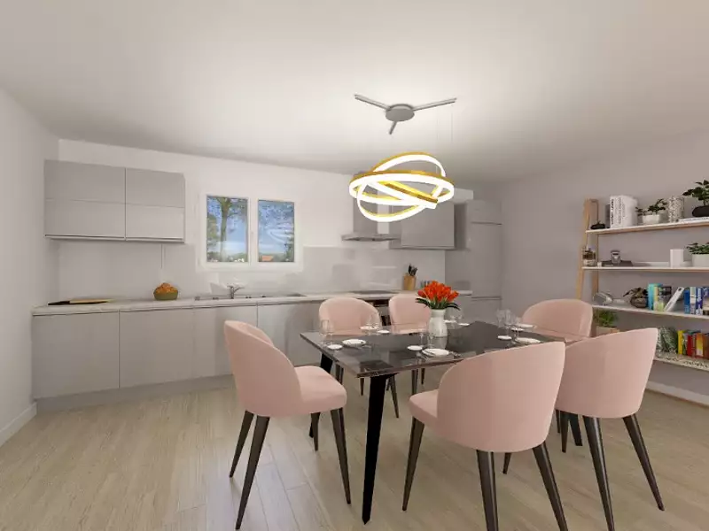 Maison neuve, 90 m² - Morlaàs (64160)