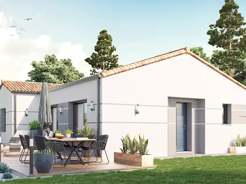 Maison neuve, 97 m² - Le Champ-Saint-Père (85540)