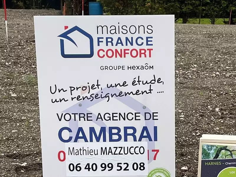 Maison neuve, 60 m² - Cambrai (59400)