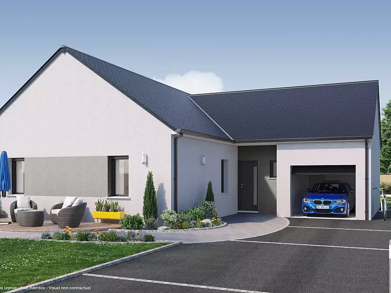 Maison neuve, 103 m² - Vern-d'Anjou (49220)
