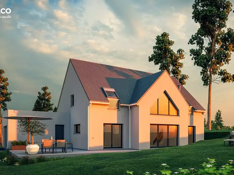 Maison neuve, 183 m² - Ménilles (27120)