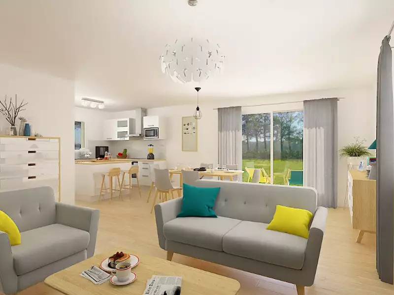 Maison neuve, 90 m² - Champdieu (42600)