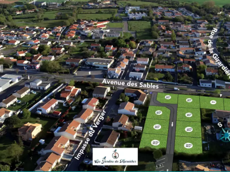 Terrain à bâtir, 325 m² - Talmont-Saint-Hilaire (85440)