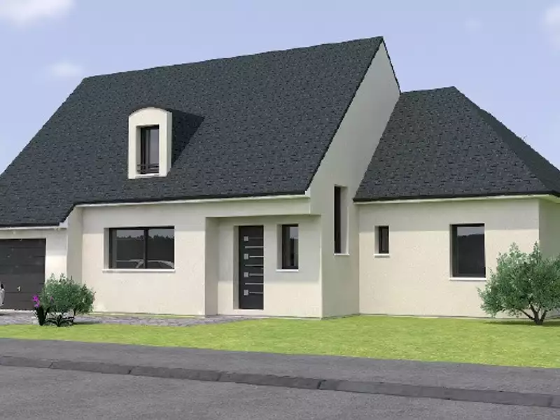 Maison neuve, 119 m² - Tiercé (49125)