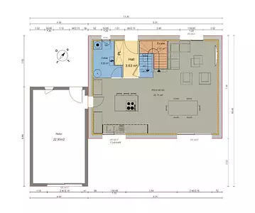 Maison neuve, 80 m²