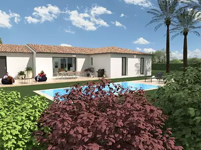 Maison neuve, 105 m² - Trans-en-Provence (83720)