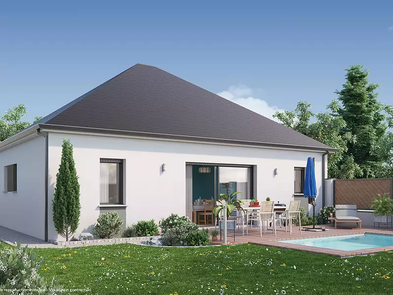 Maison neuve, 80 m² - Brécé (35530)