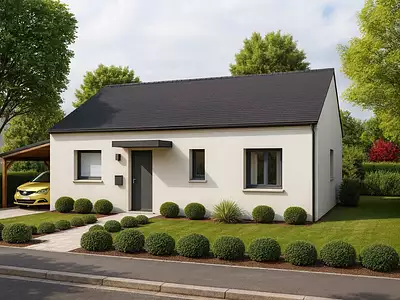 Maison neuve, 71,77 m²