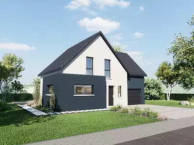 Maison neuve, 124 m²
