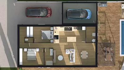 Maison neuve, 90 m²