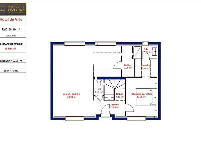 Maison neuve, 105 m² - Saint-Gratien (95210)