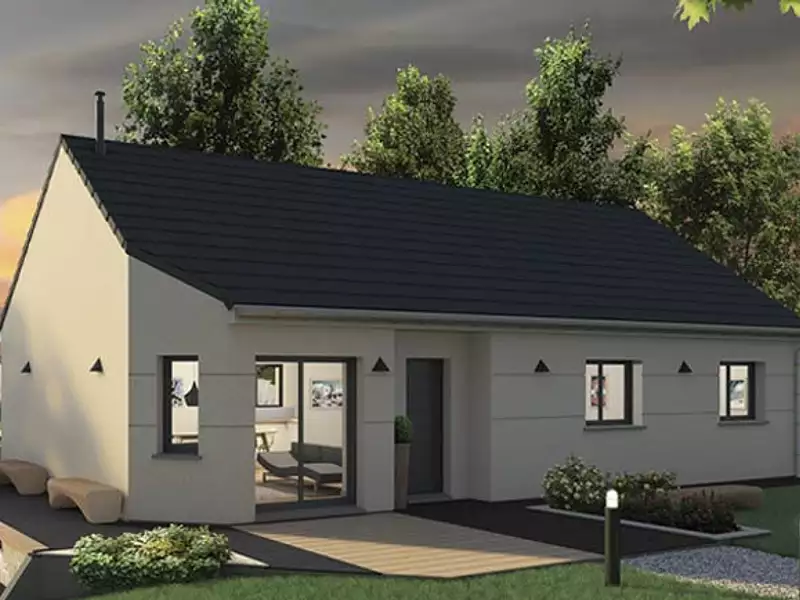 Maison neuve, 96 m² - Londinières (76660)