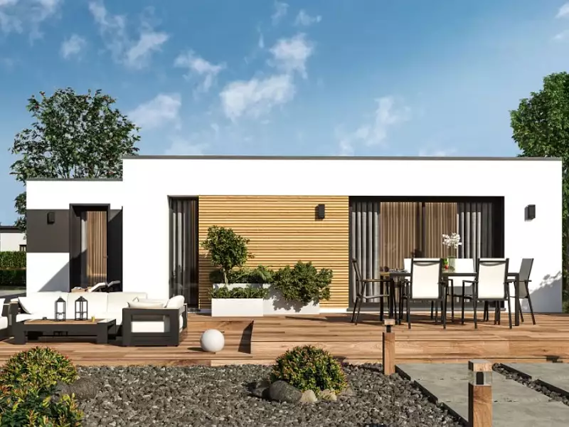 Maison neuve, 85 m² - Plonéour-Lanvern (29720)