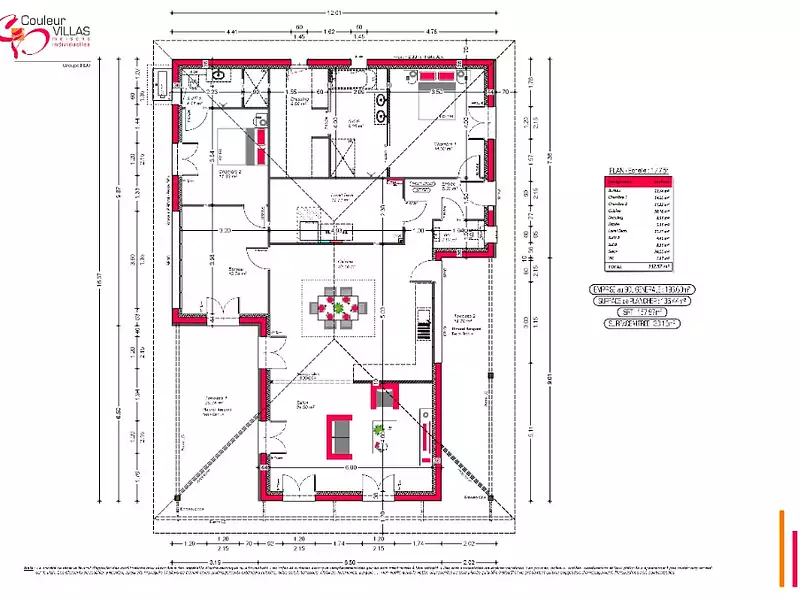 Maison neuve, 132 m² - Parentis-en-Born (40160)