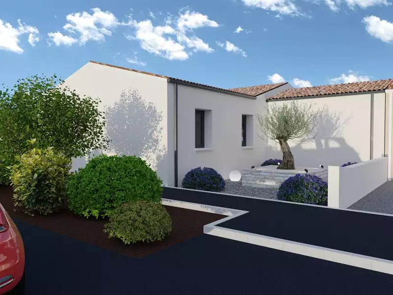 Maison neuve, 111 m² - Ballon (17290)