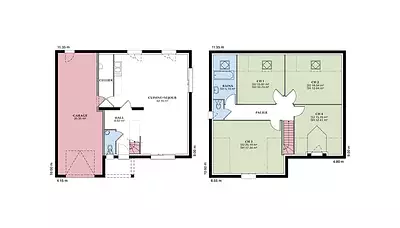 Maison neuve, 102 m²