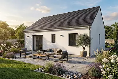 Maison neuve, 73 m²