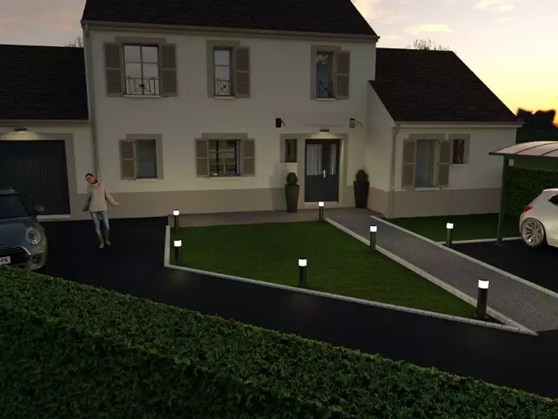Maison neuve, 120 m² - Boissettes (77350)